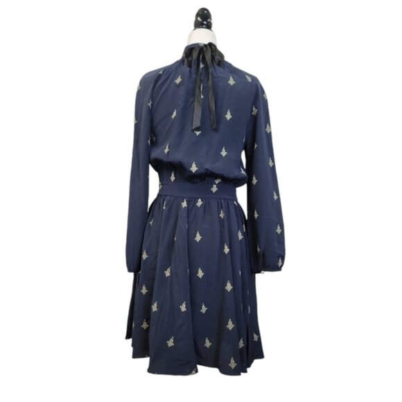 Juicy Couture  Embellished long sleeve silk dress - Picture 2 of 4